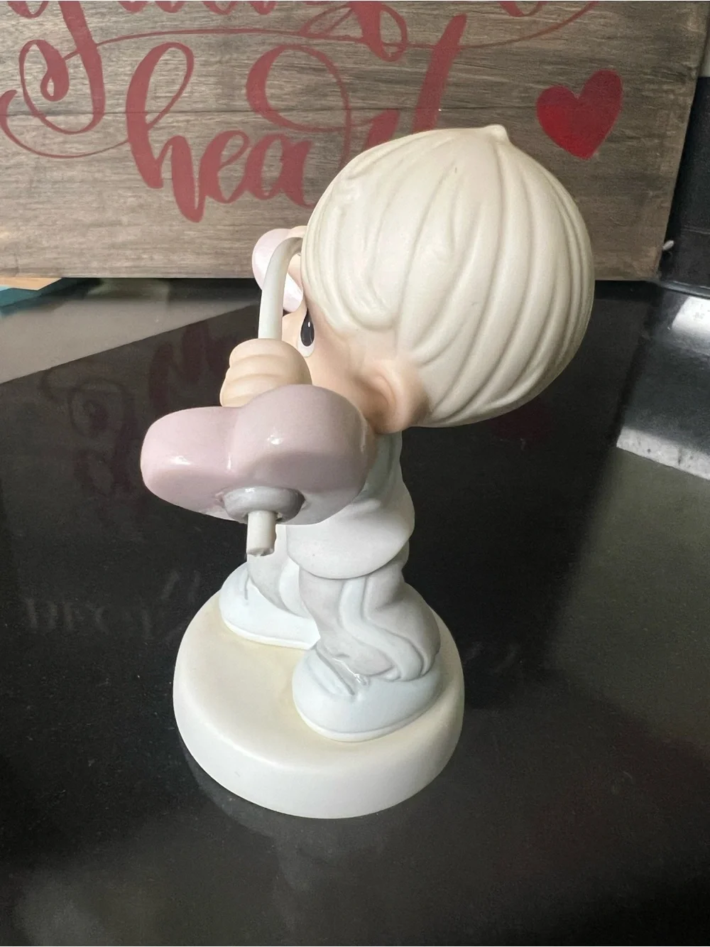 Vintage 2003 Precious Moments “Nothing Is Stronger Than Our Love” Figurine